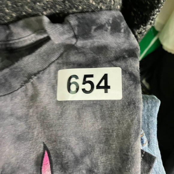 Hot Topic Anime T Shirt Cyberpunk Graphic Tie Dye Distressed Emo Grunge Size S - Picture 8 of 8